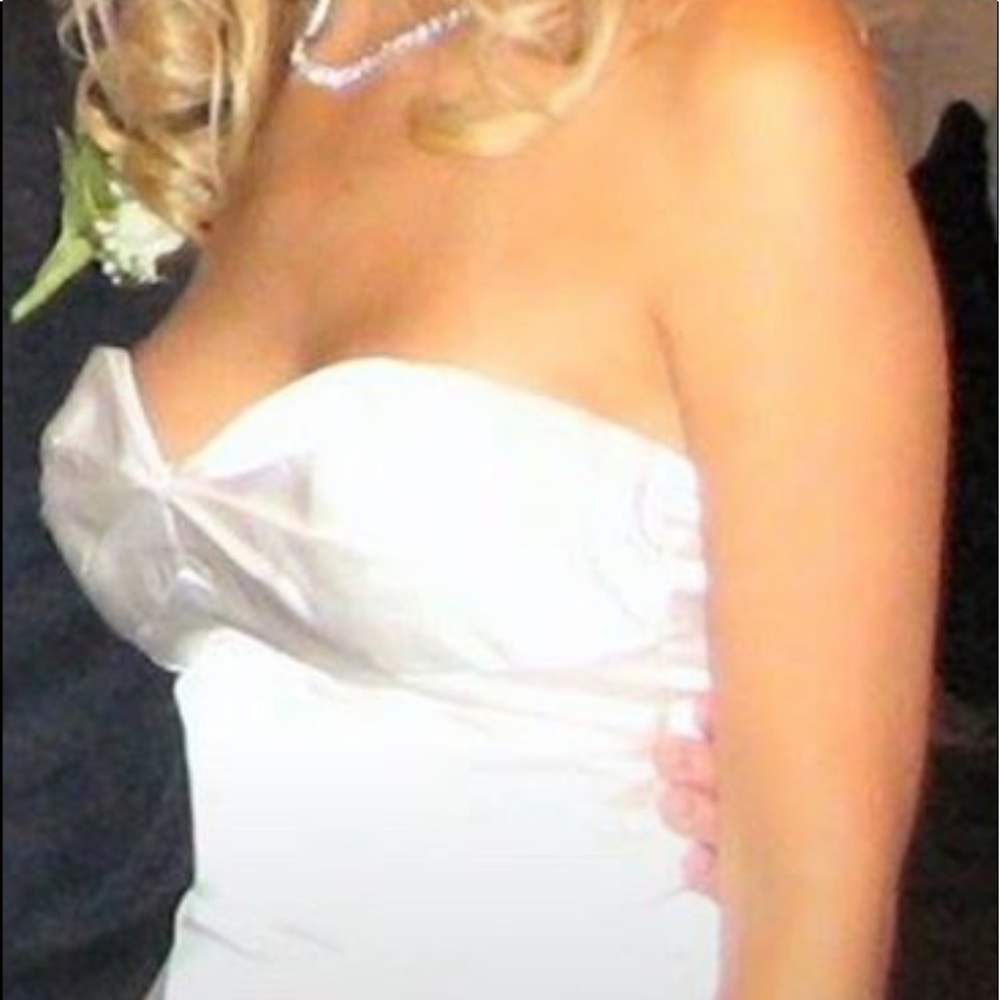 Elizabeth Fillmore trumpet style wedding dress
